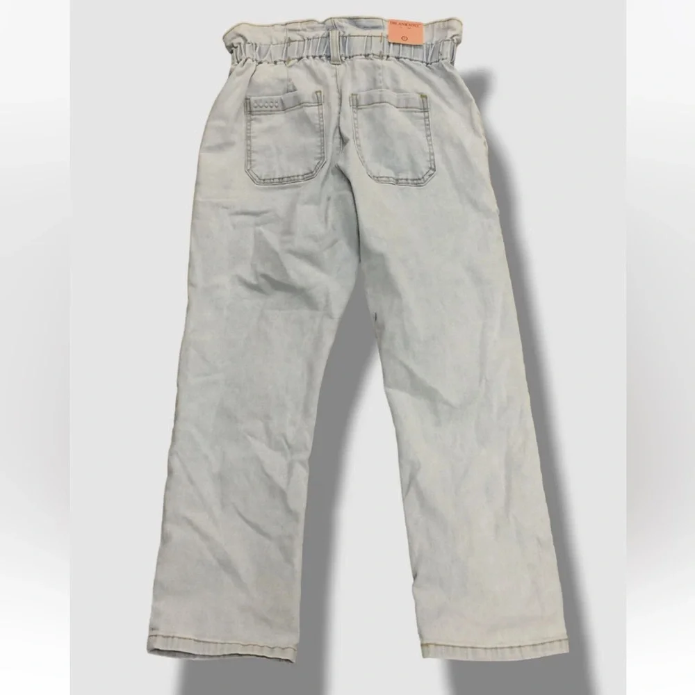 NWT Blank NYC Girls Encore Paperbag Waist Jeans Blue Size 14 Women’s Small (4-6)
